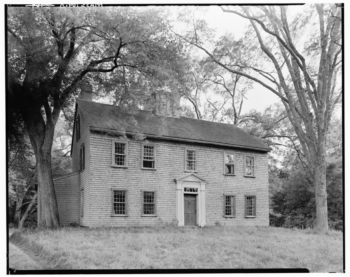 The historic Bryant-Cushing House in Norwell, Massachusetts